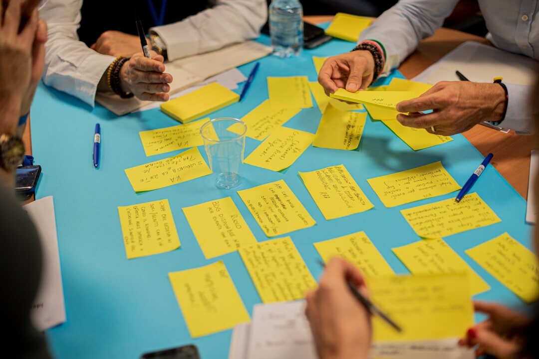 business team brainstorming